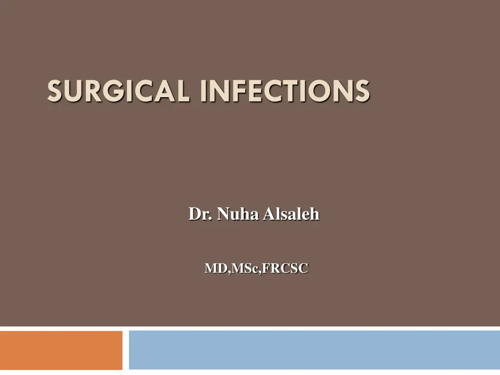 surgical infections