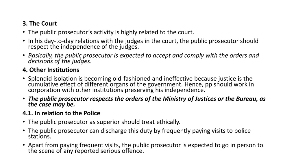 3 the court the public prosecutor s activity