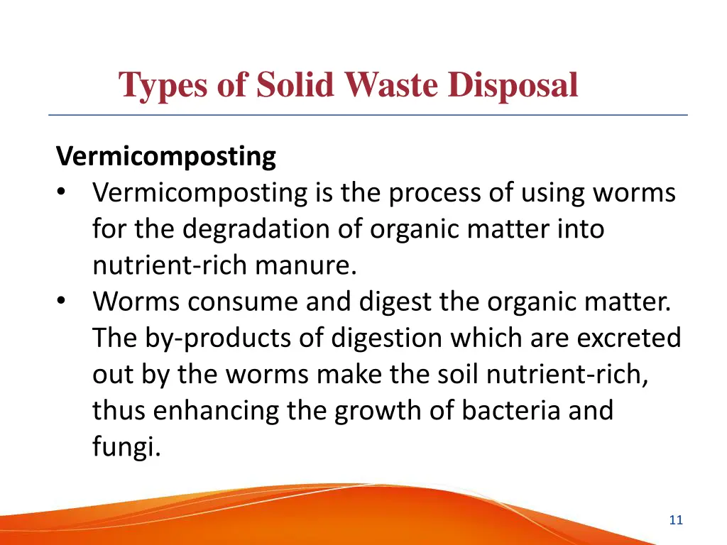 types of solid waste disposal 5