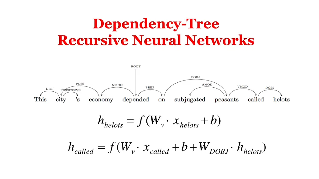 dependency tree recursive neural networks 1