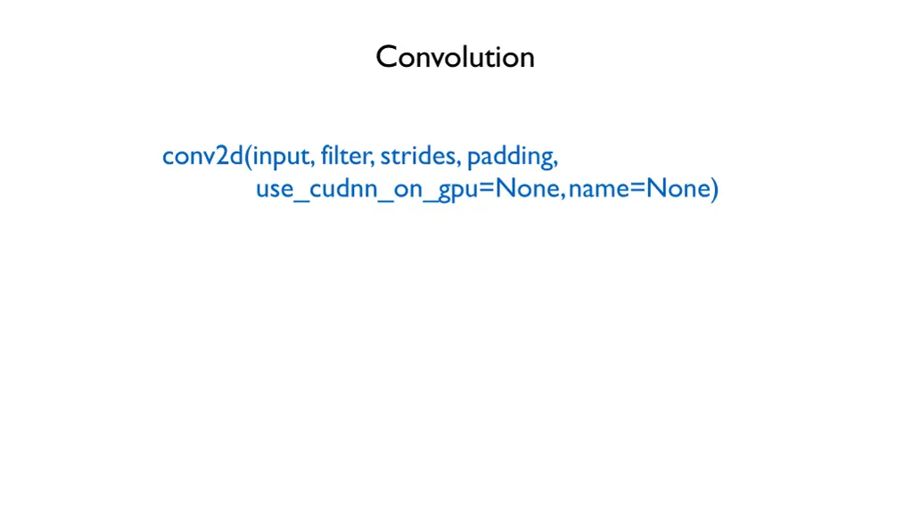 convolution