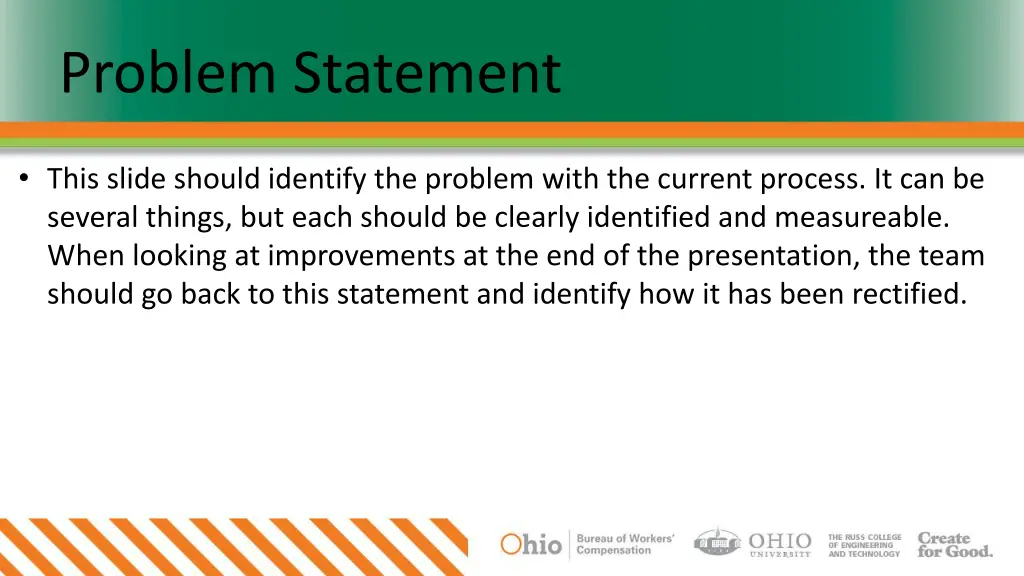 problem statement