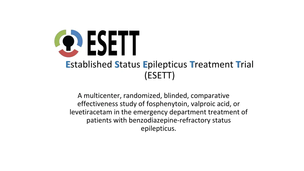 e stablished s tatus e pilepticus t reatment