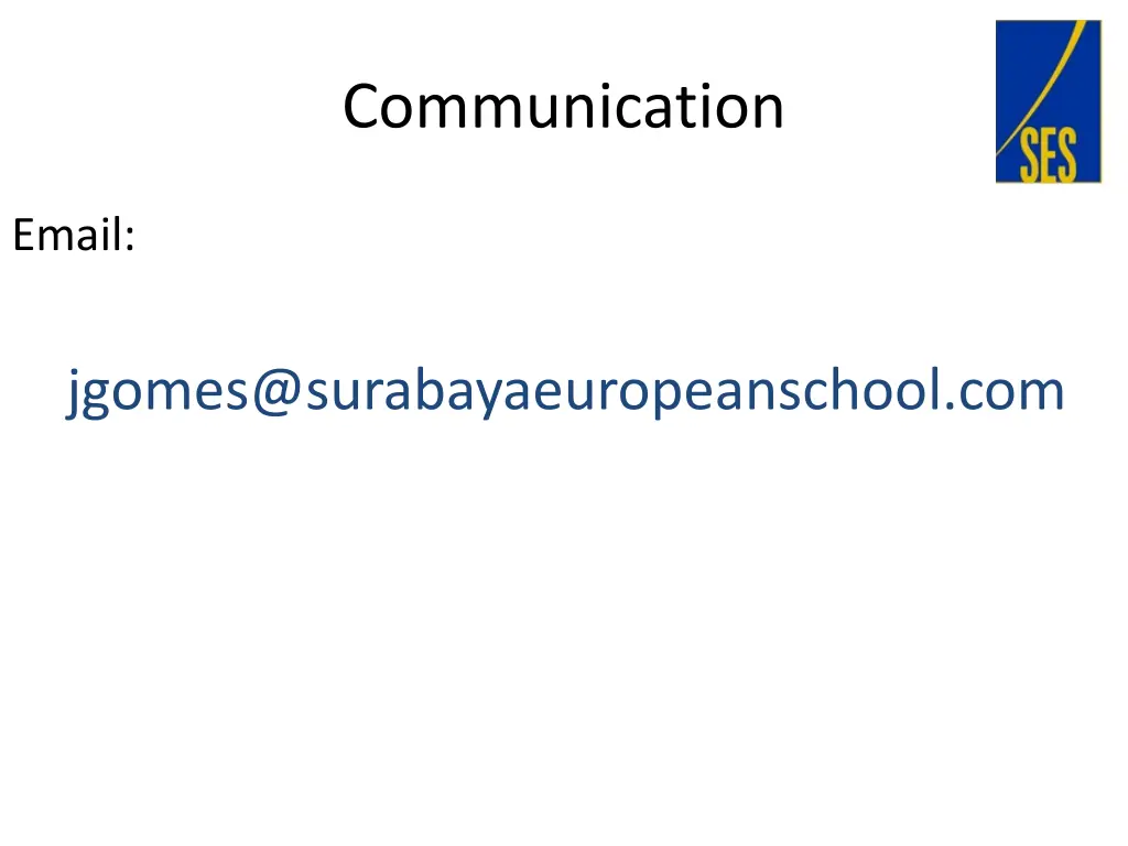 communication