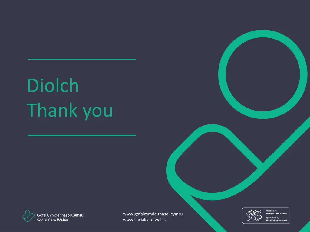 diolch thank you