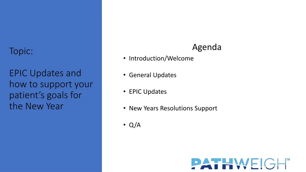 agenda
