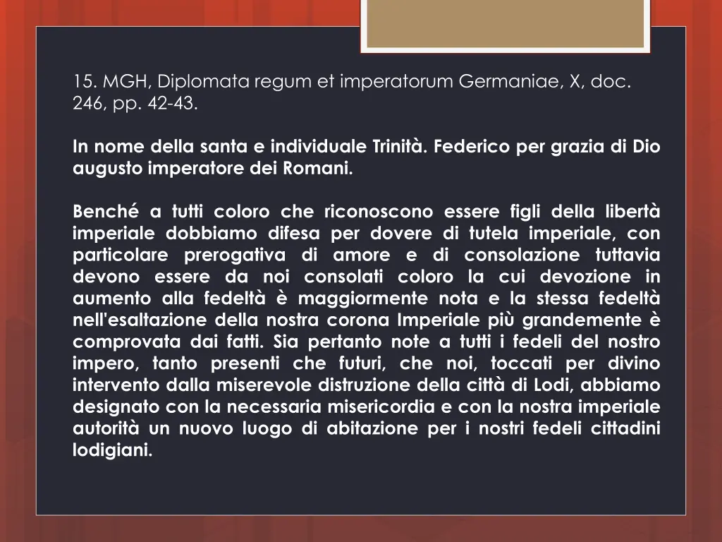 15 mgh diplomata regum et imperatorum germaniae