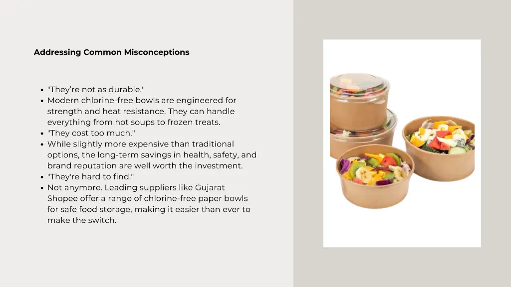 addressing common misconceptions