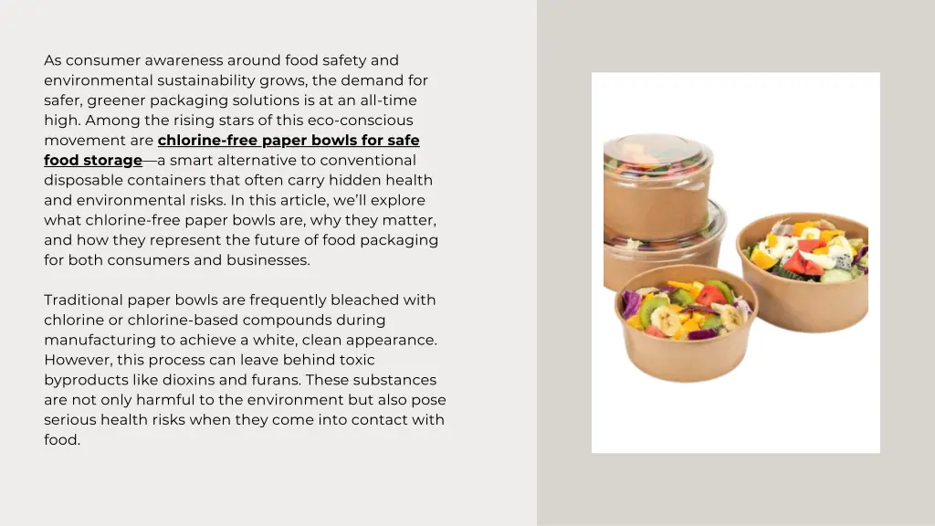 as consumer awareness around food safety