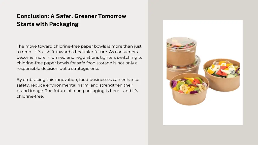 conclusion a safer greener tomorrow starts with
