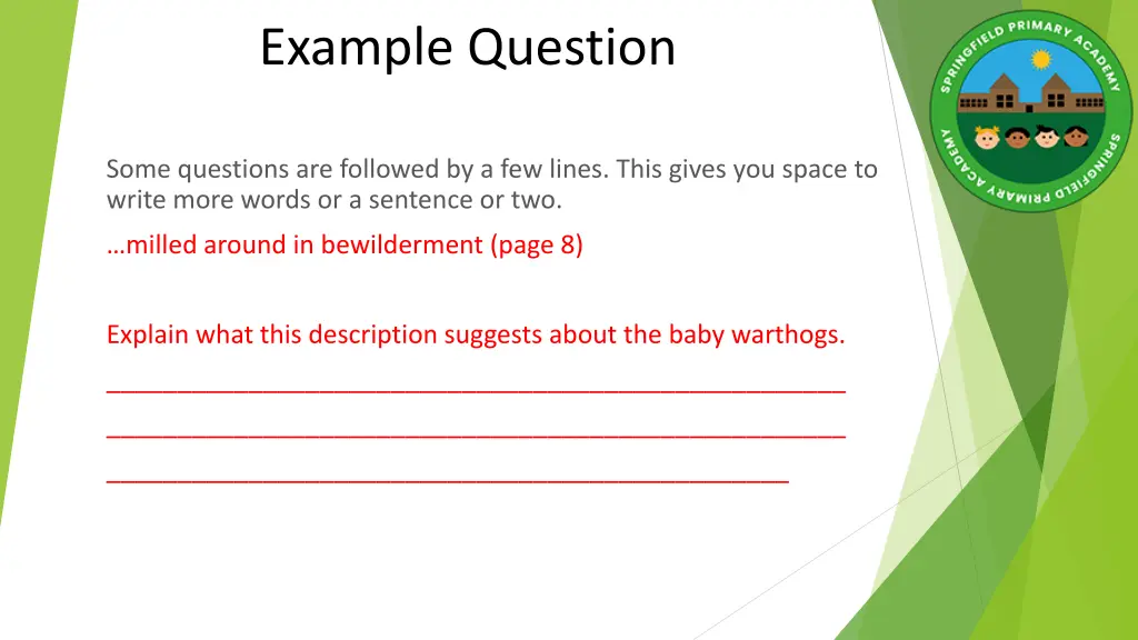 example question 1