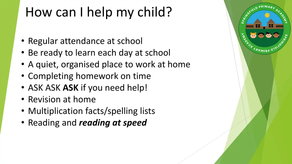 how can i help my child