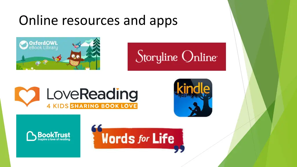 online resources and apps