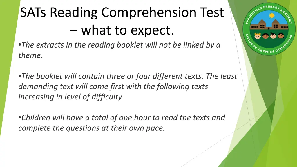 sats reading comprehension test what to expect