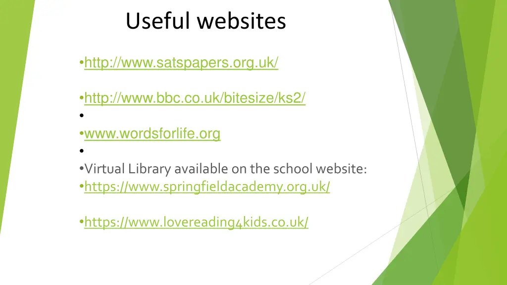 useful websites