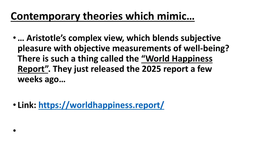 contemporary theories which mimic