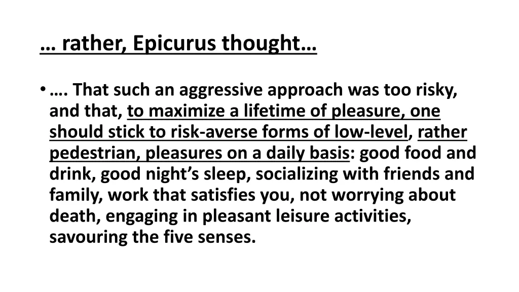rather epicurus thought