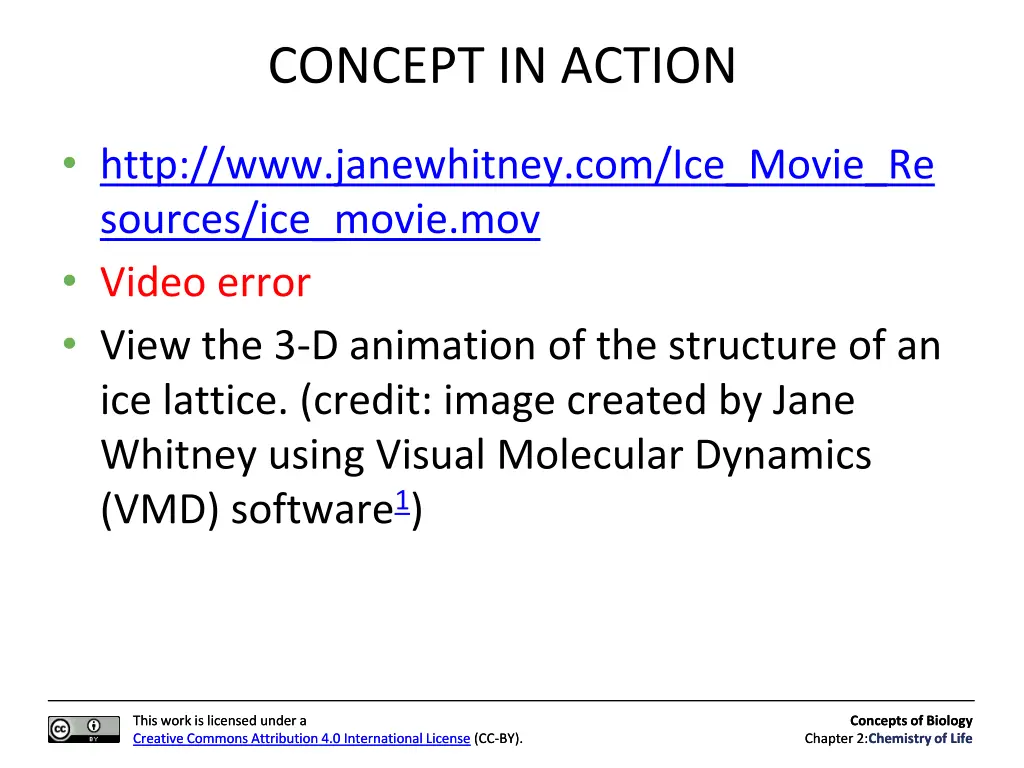 concept in action