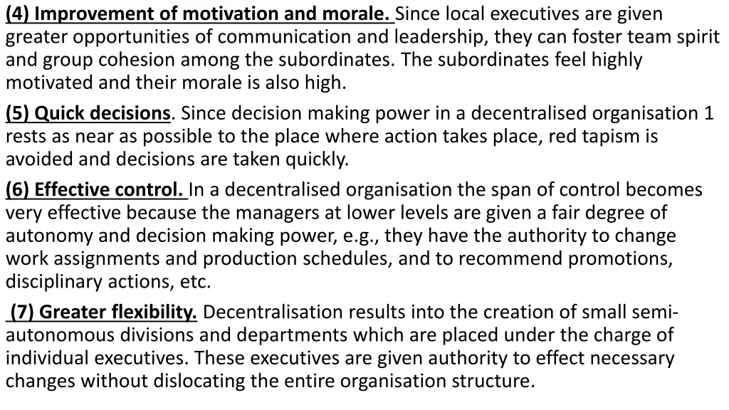 4 improvement of motivation and morale since