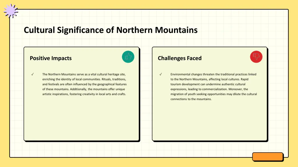 cultural significance of northern mountains