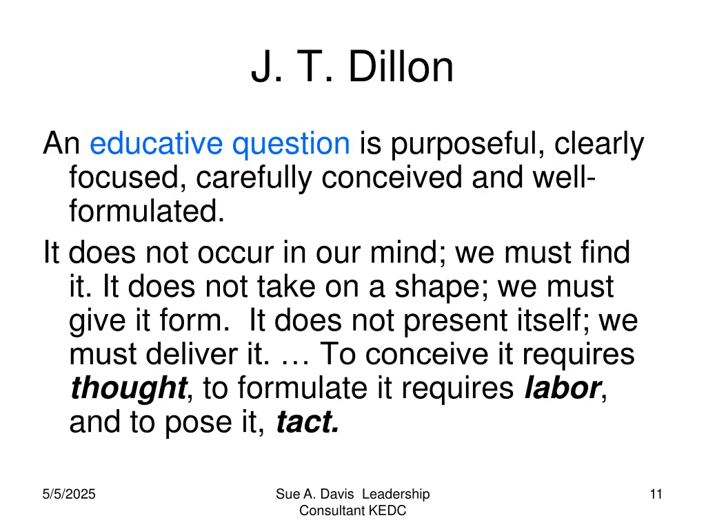 j t dillon