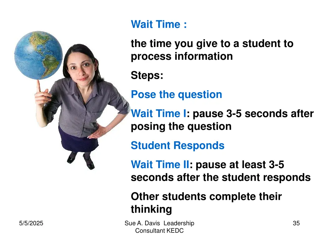 wait time