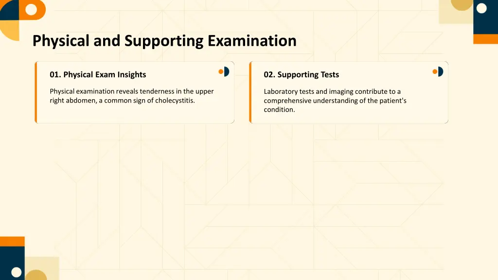 physical and supporting examination