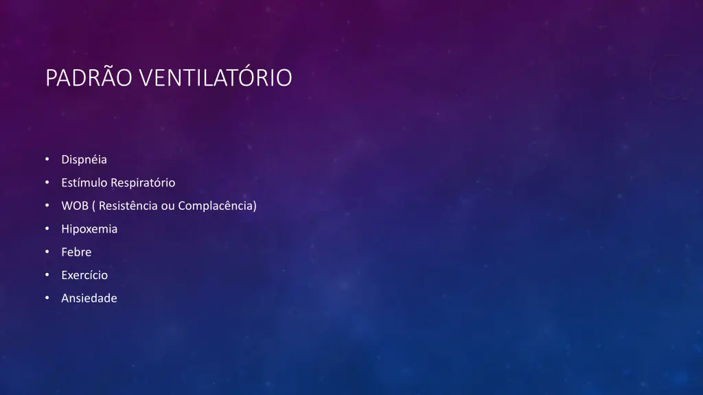 padr o ventilat rio
