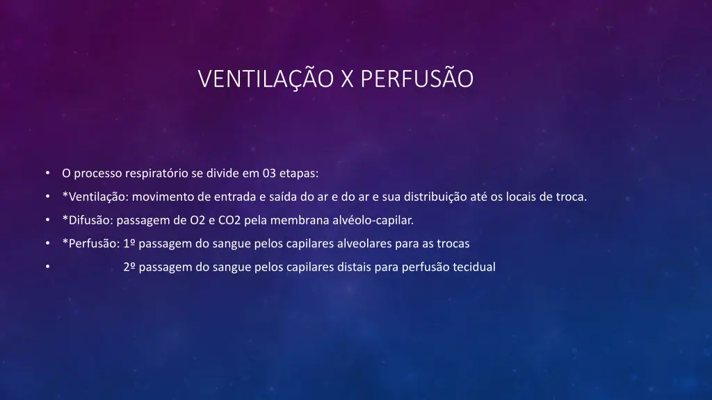 ventila o x perfus o