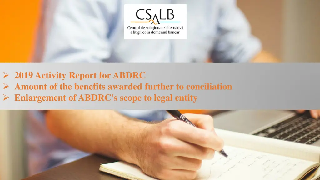 2019 activity report for abdrc amount