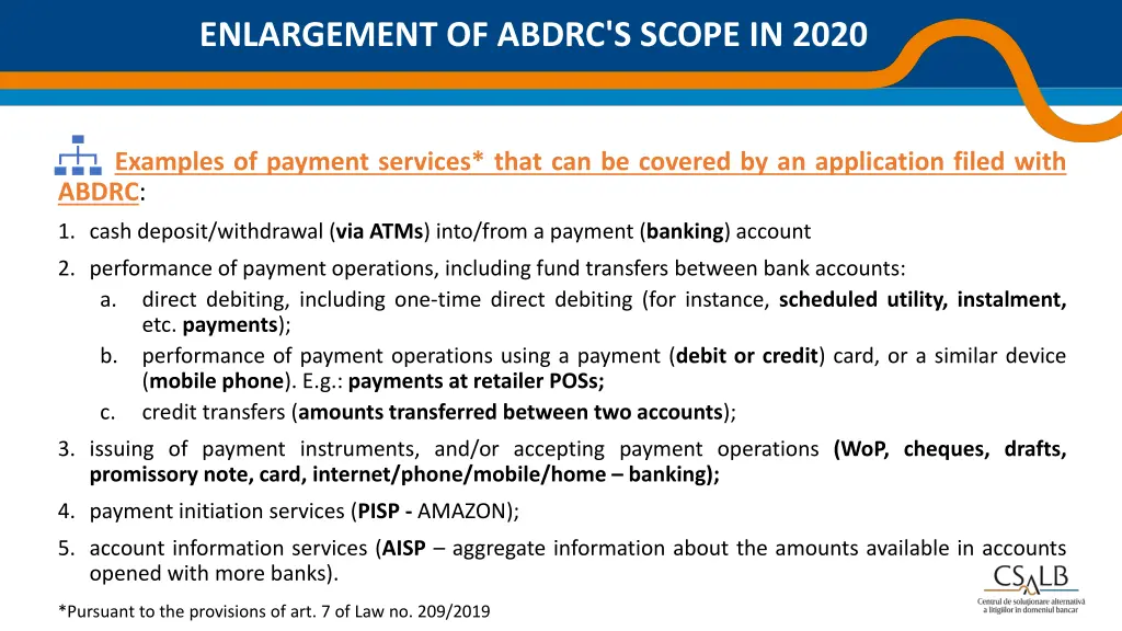 enlargement of abdrc s scope in 2020 1