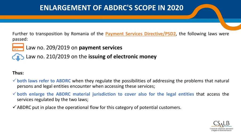 enlargement of abdrc s scope in 2020