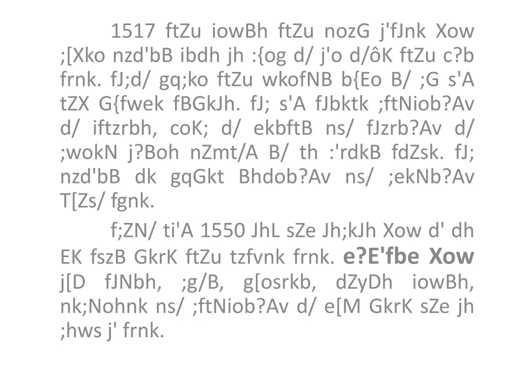 1517 ftzu iowbh ftzu nozg j fjnk