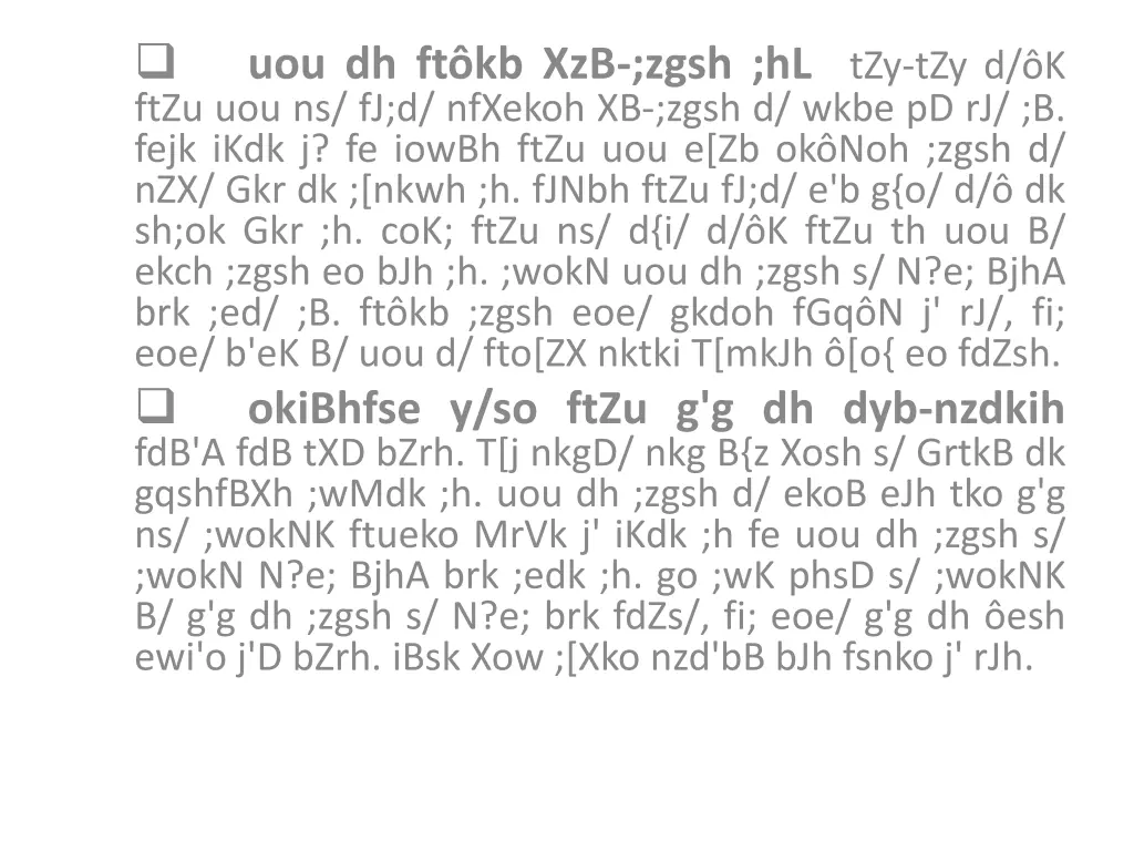 ftzu uou ns fj d nfxekoh xb zgsh d wkbe