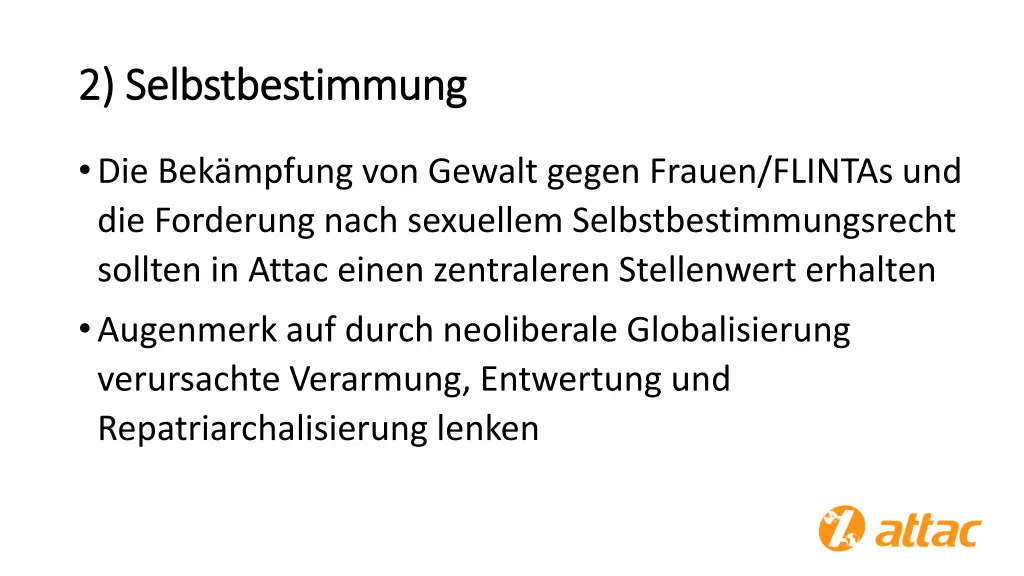 2 selbstbestimmung 2 selbstbestimmung