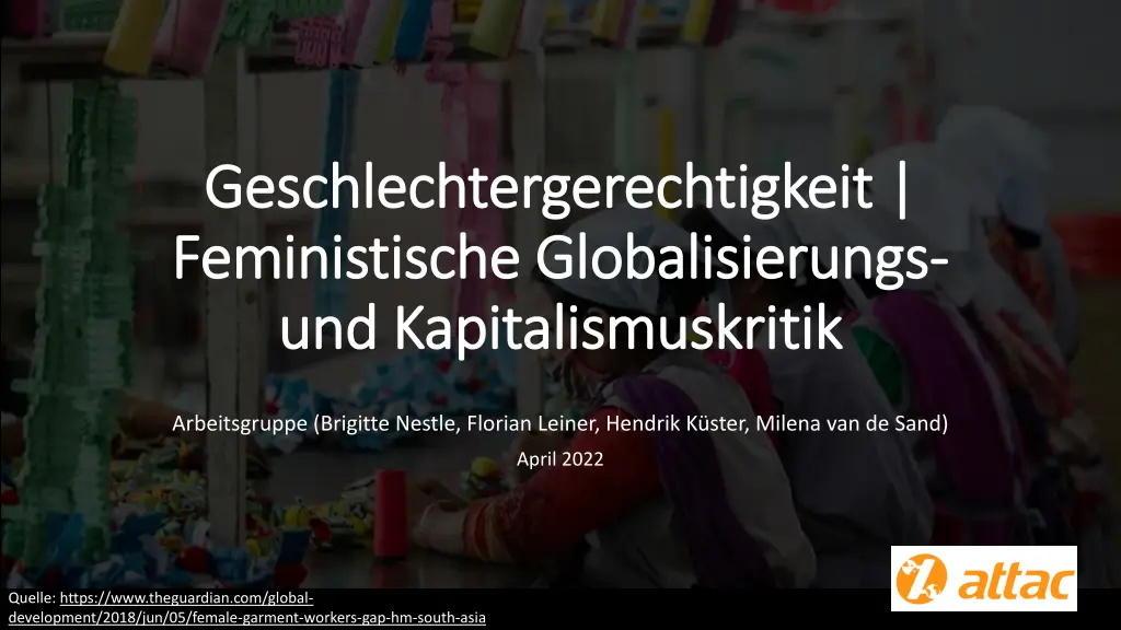geschlechtergerechtigkeit