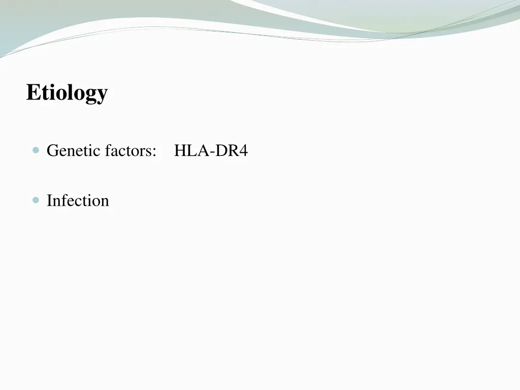 etiology