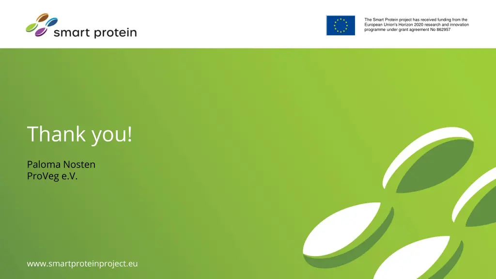the smart protein project has received funding 1