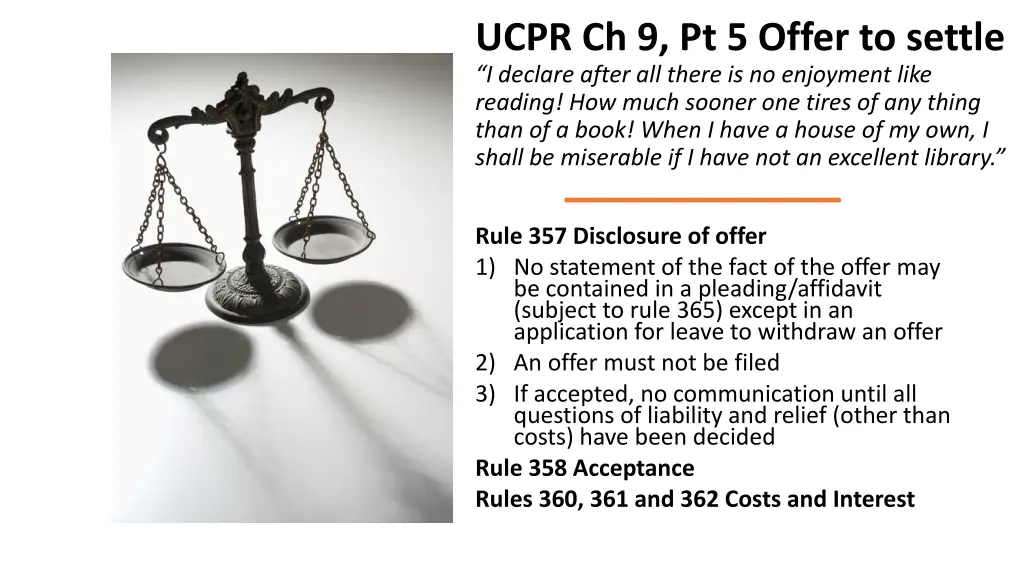 ucpr ch 9 pt 5 offer to settle i declare after 1