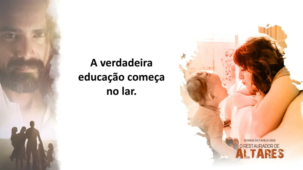 a verdadeira educa o come a no lar