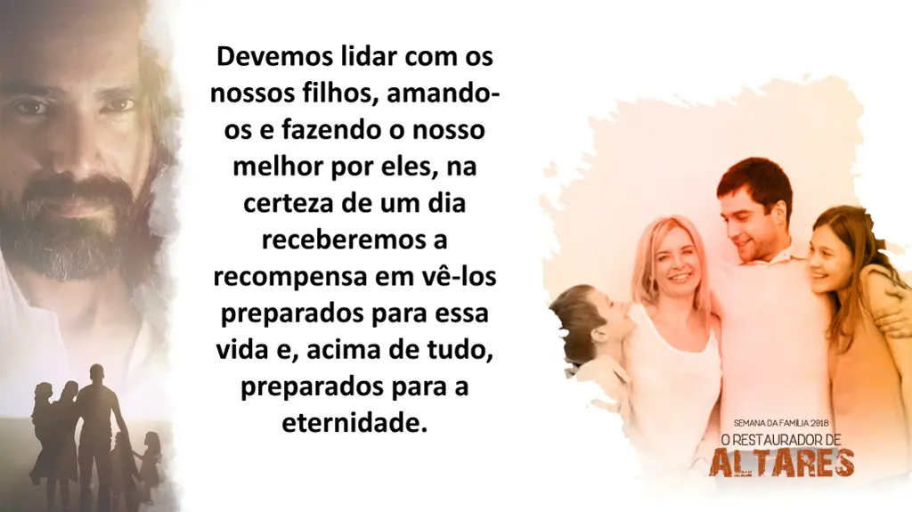 devemos lidar com os nossos filhos amando