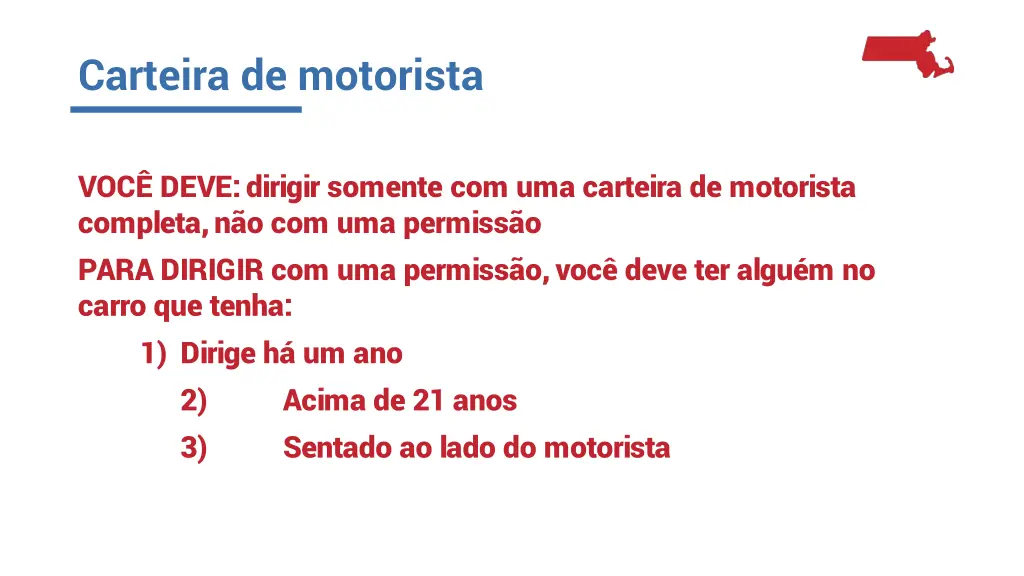 carteira de motorista