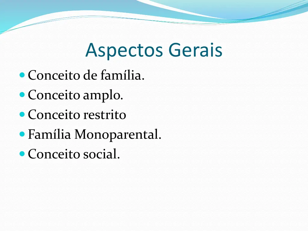 aspectos gerais