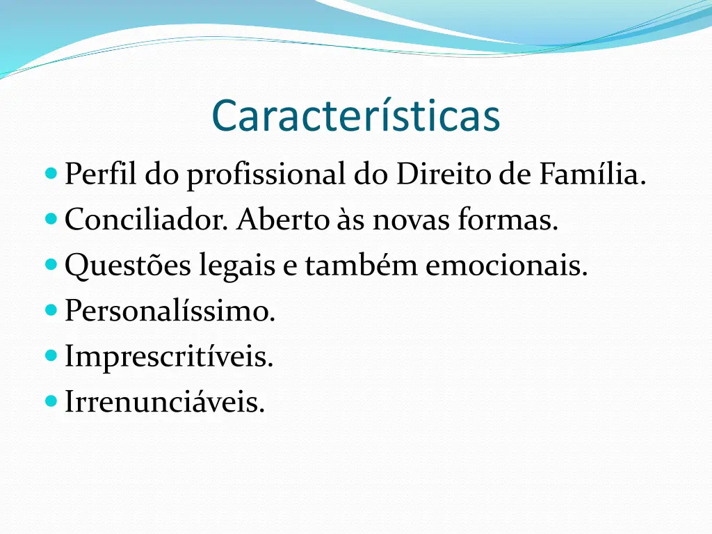 caracter sticas