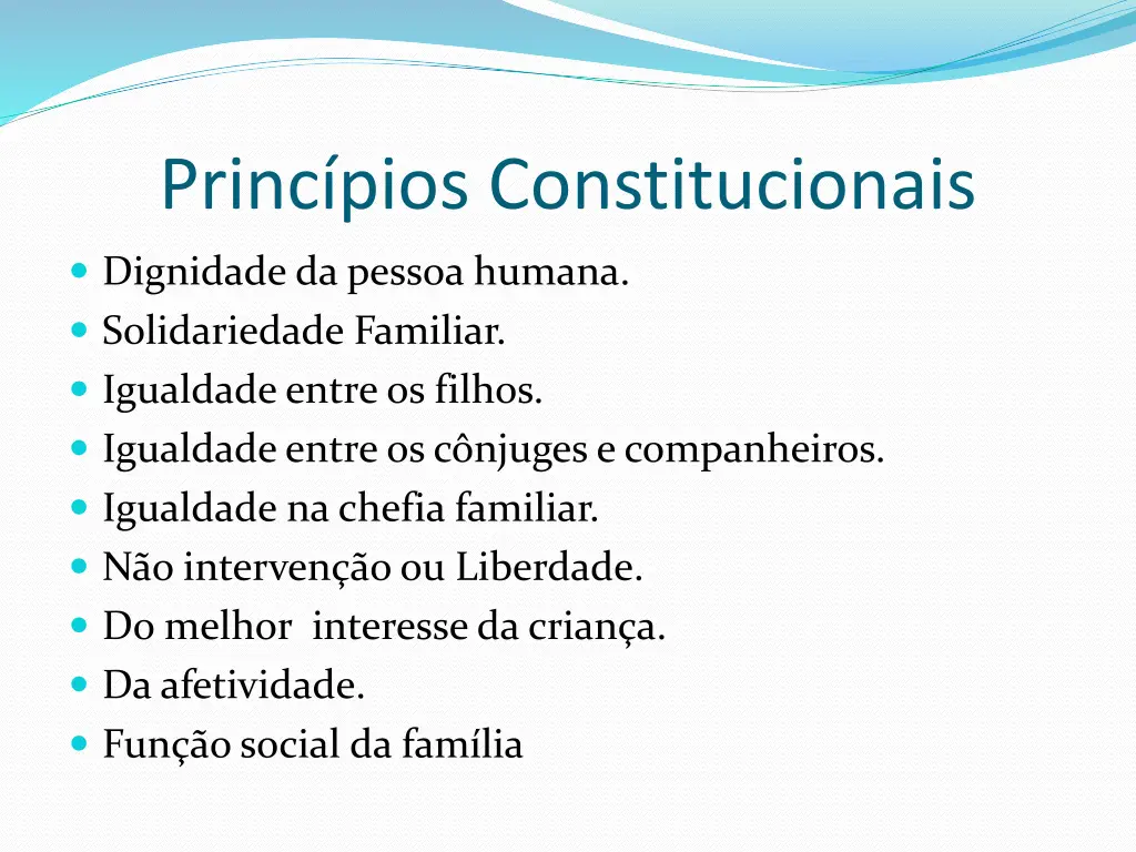 princ pios constitucionais