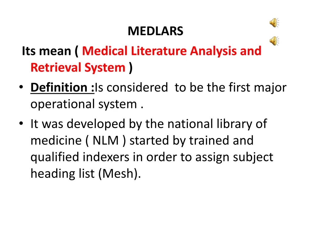 medlars