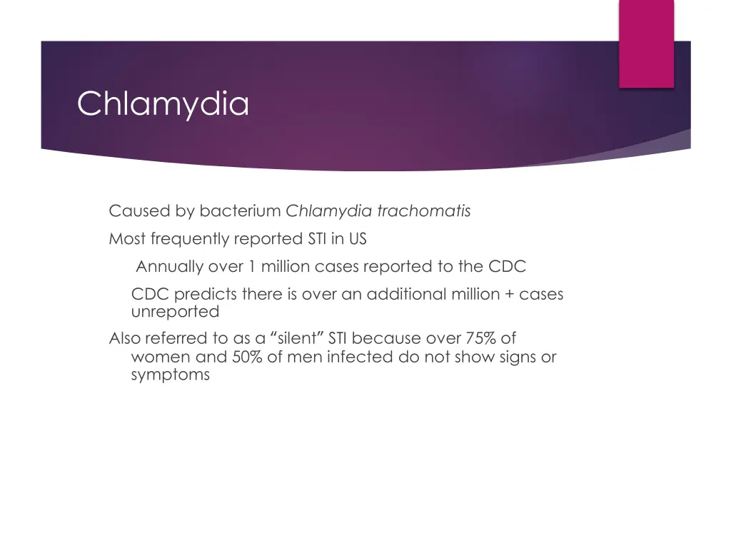 chlamydia