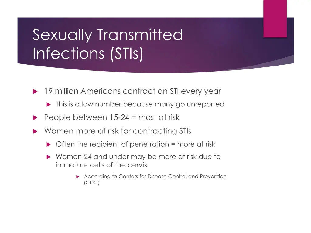sexually transmitted infections stis 1