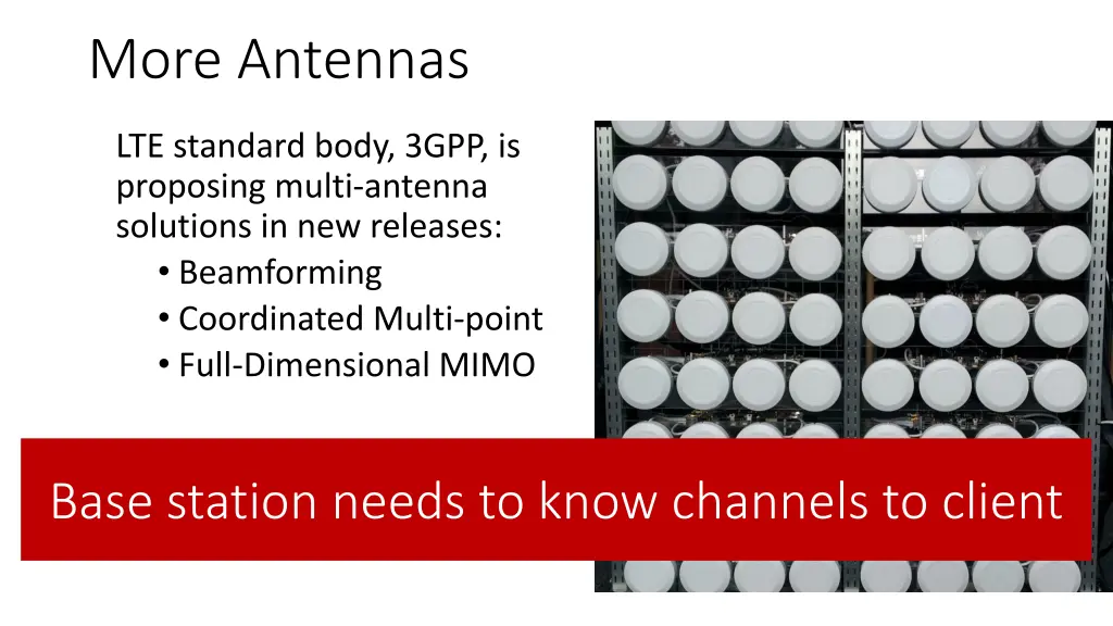 more antennas