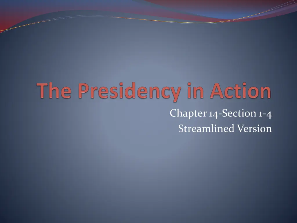 chapter 14 section 1 4 streamlined version